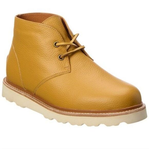 Australia Luxe Collective Men's Natural Younger Leather Boots Shearling - Picture 6 of 11